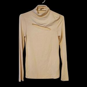 Guess Cream Long Sleeve Top